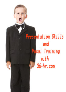 Business presentation training