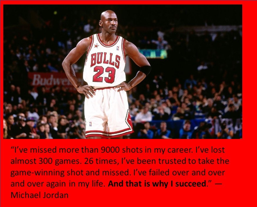 Michael Jordan speaks of Growth Mindset